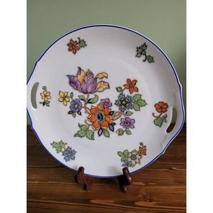Zeh Scherzer Serving Plate Z.S.&Co. Bavaria Germany floral
